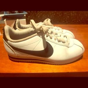 Nike Cortez leather sneakers